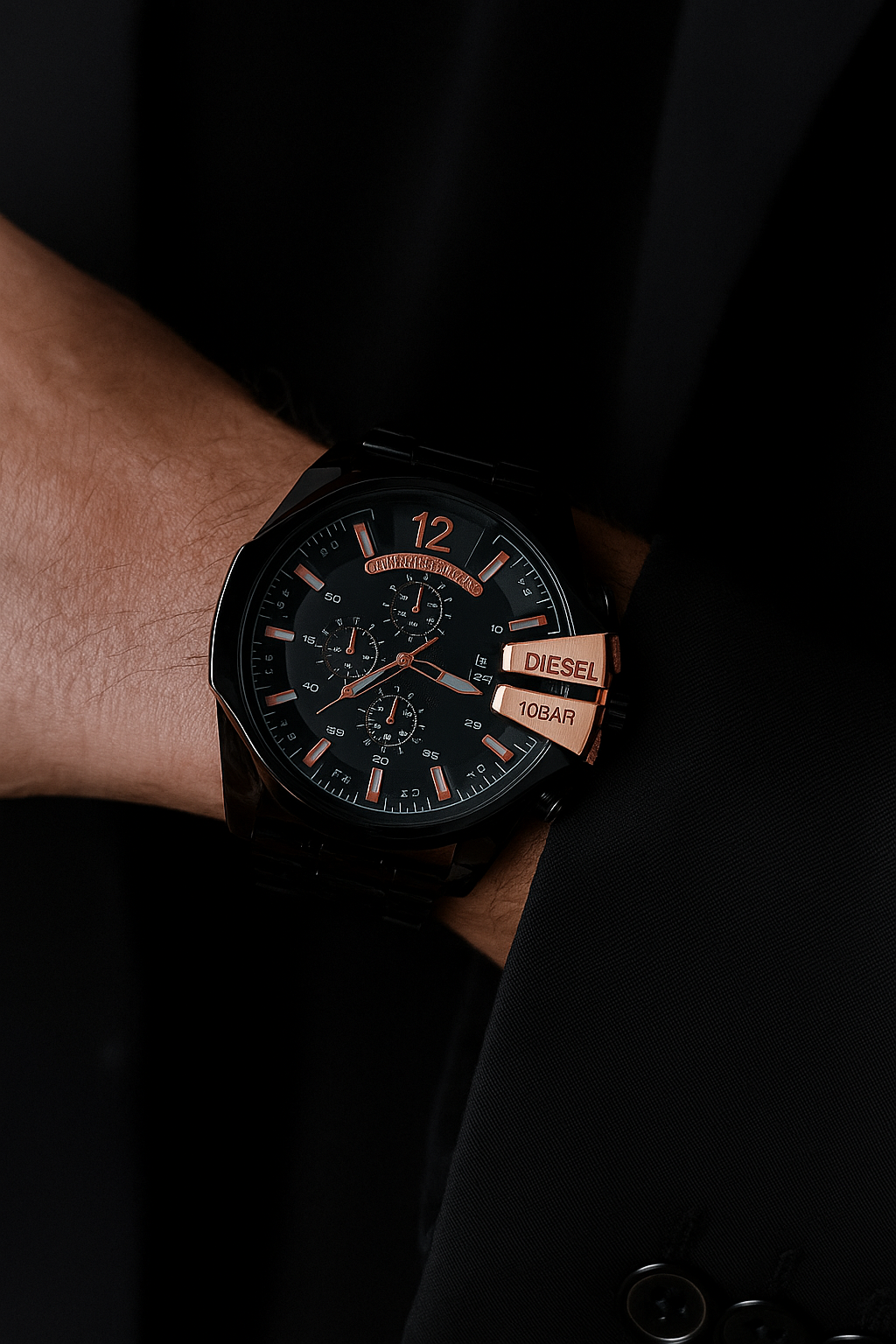 مشکی دوشاخ طلایی